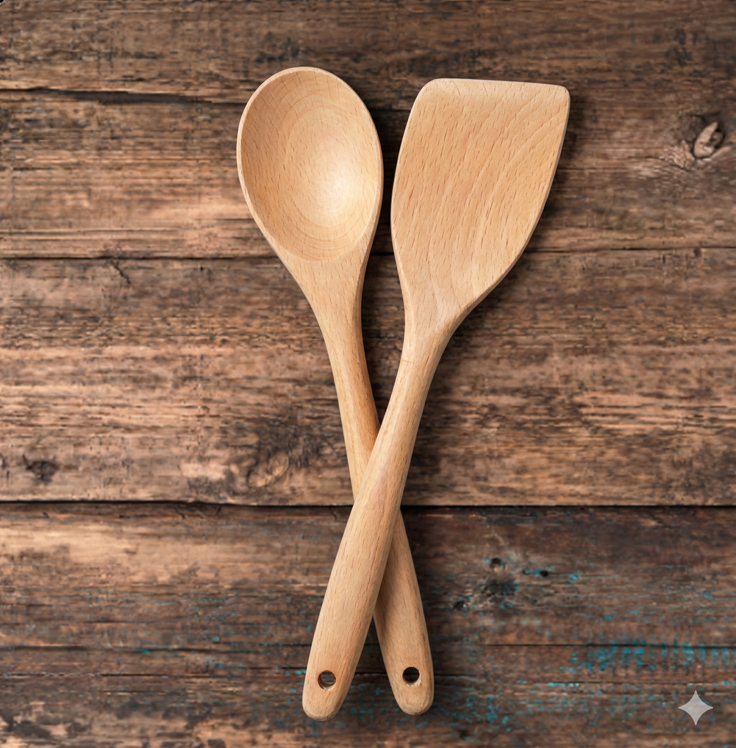 5-Piece Wooden Cooking Utensil Set